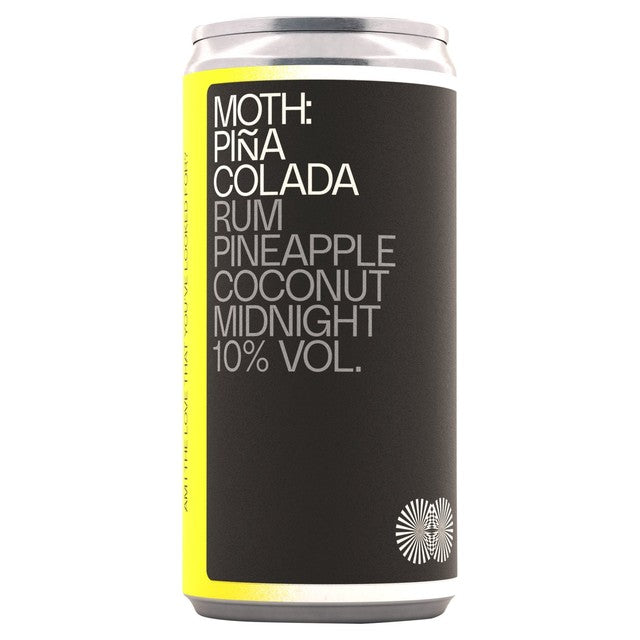 Cocktail Moth Pina Colada en canette de 200 ml, importé du Royaume-Uni