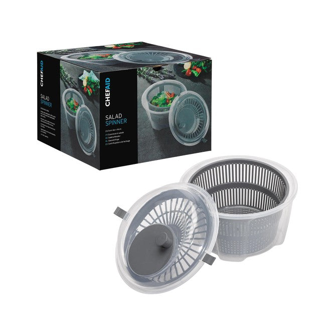 Chef Aid salad spinner 24.5cm - British product