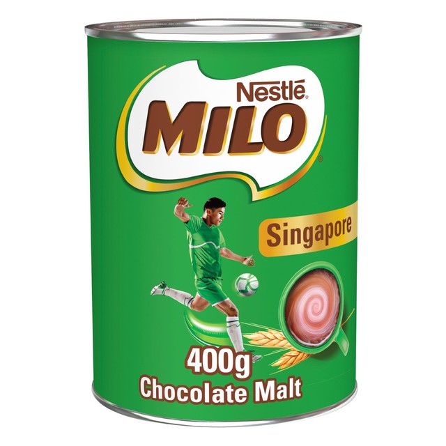 Milo ACTIV-GO malt chocolate drinking powder 400g, imported from the UK