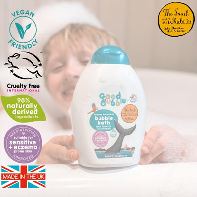 Good Bubble Sneglen og Hvalen Lotusblomst Barnas Badeskum 400ml