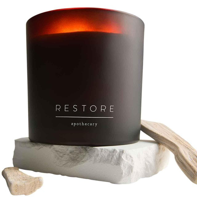 M&S Restore Amber 3-Wick Candle, UK version