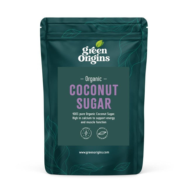 Green Origins Organic Coconut Sugar 500g, UK version