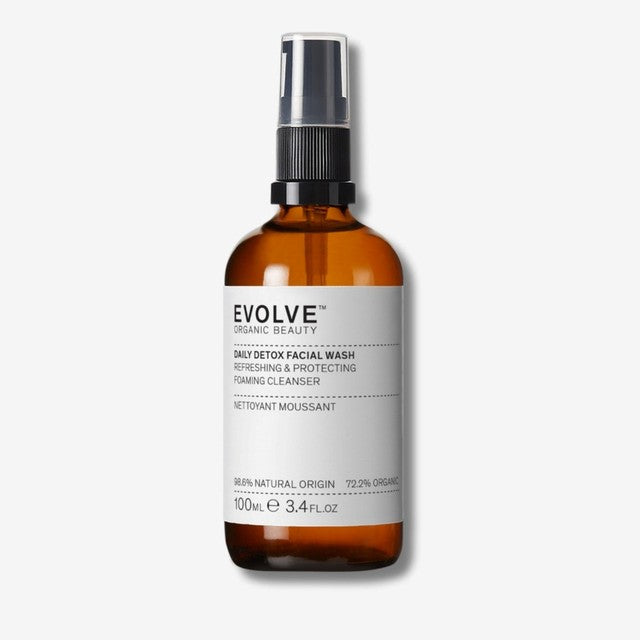 Evolve Beauty Daily Detox Face Wash 100ml - British product