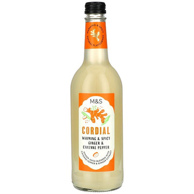 M&S M&S Ginger & Cayenne Pepper Cordial 500ml- Buy online at McGrocer