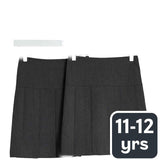 M&S girls pleated skirt grey 11-12 years imported from the UK