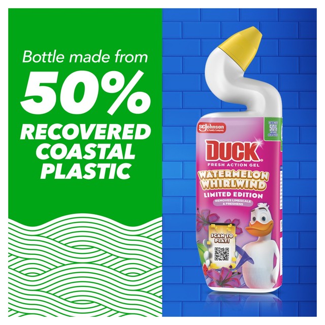 Toilet Duck Deep Action Gel Watermelon Whirlwind cleaner, UK version