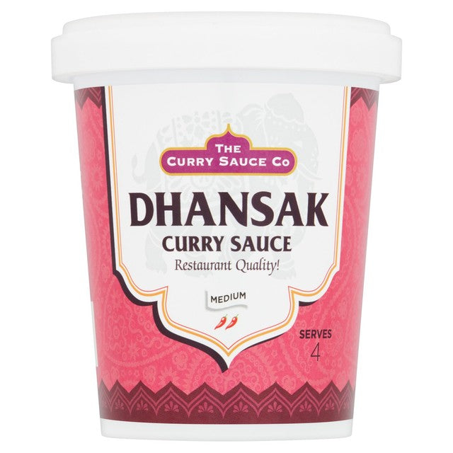 The Curry Sauce Co. Dhansak curry sauce tub 475g - British product