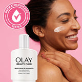 Olay Beauty Fluid Moisturiser 200ml, imported from the UK