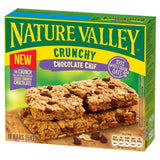 Nature Valley chocolate chip cereal bars 5 x 42g, imported from the UK