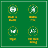 Branston Chili Piccalilli 360g - Britisches Produkt