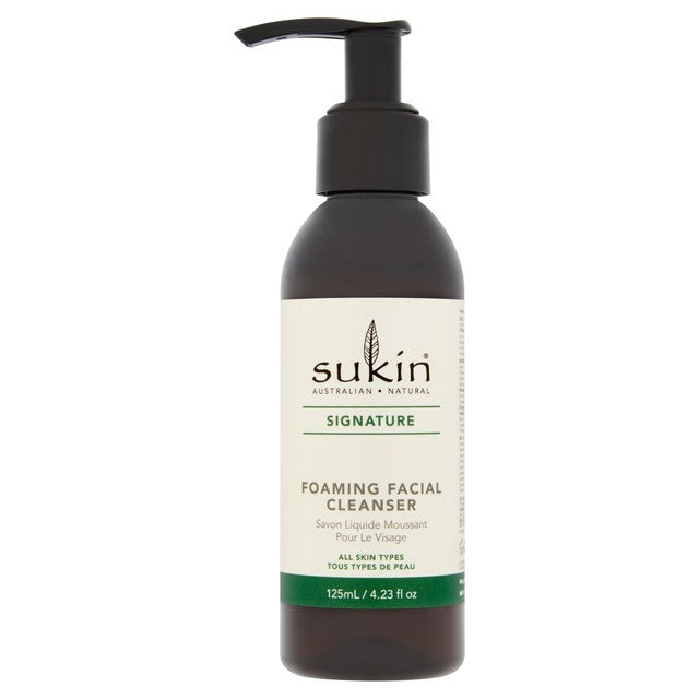 Sukin natural foaming facial cleanser 125ml (British brand)