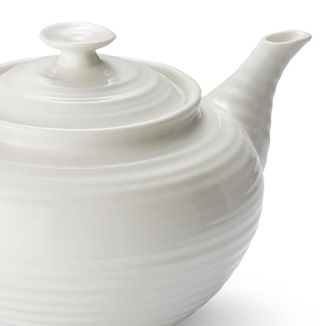 Sophie Conran white porcelain teapot 1.3 Litre (British brand)