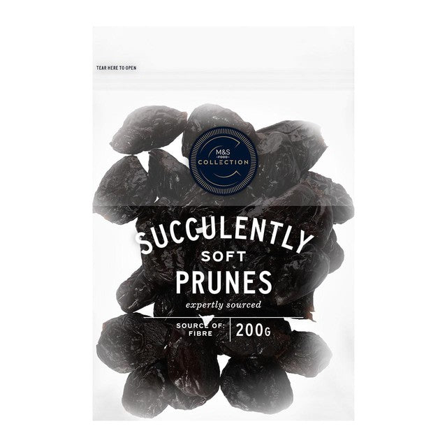M&S soft prunes pouch, UK version
