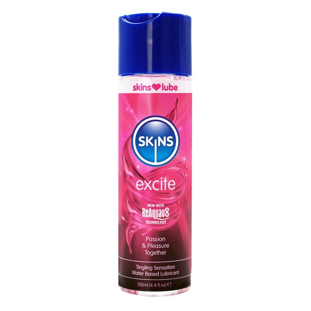 Skins Excite tingling lubricant 130ml (British brand)