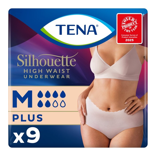 TENA Silhouette Inkontinenz-Pants Creme M (Britische Marke)
