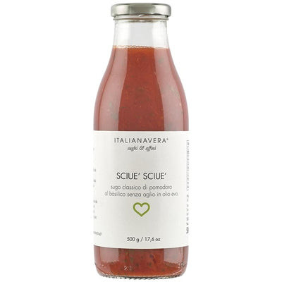 Italianavera Sciué Sciué Tomaten & Basilikum Pastasauce 500g