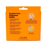 Scrub Daddy dishwand refill head yellow 2 pack (British brand)