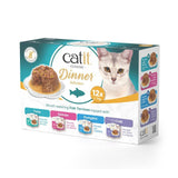 Catit grain-free wet cat food fish dinner variety pack, UK version