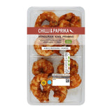 M&S chilli and paprika Honduran king prawns 100g, imported from the UK