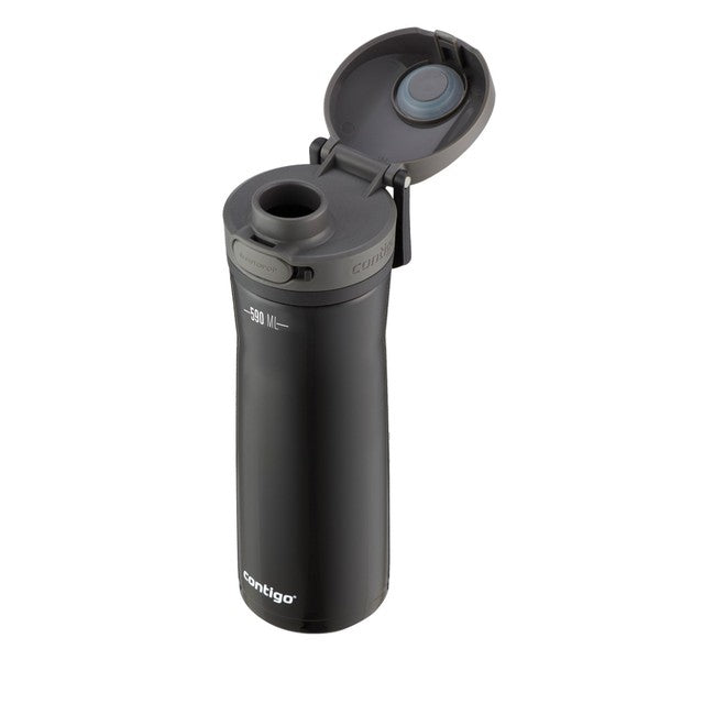 Contigo Jackson Chill Licorice Black reusable water bottle - British product