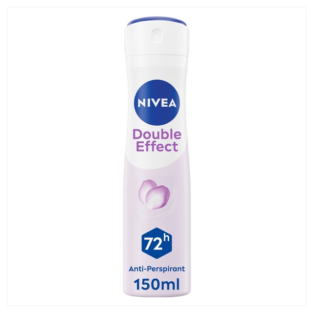 Nivea Double Effect anti-perspirant deodorant spray 150ml, imported from the UK