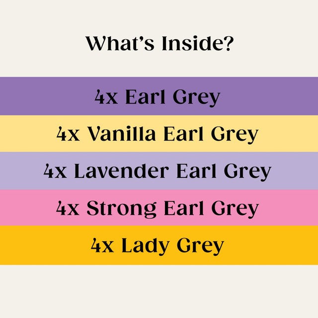 Twinings Earl Grey Collection tea selection box - British product