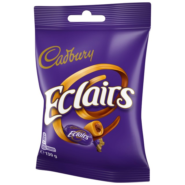 Cadbury Eclairs milk chocolate caramel 166g - British product