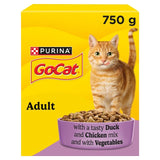 Go-Cat chicken and duck dry cat food 750g, UK version
