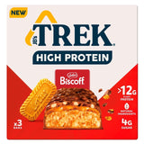 Trek Biscoff protein bars 3 x 44g (British brand)
