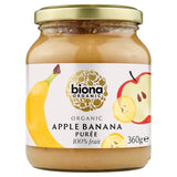 Biona organic apple banana puree 360g - British product