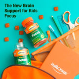 Haliborange Younger Minds gummies Orange Pineapple flavour 60 gummies, UK version