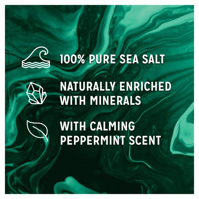 Radox Peppermint Bath Salts 900g, imported from the UK