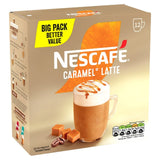 Nescafe caramel latte instant coffee 12 sachets, imported from the UK