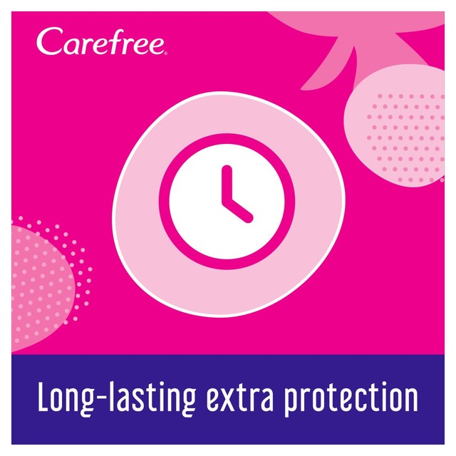 Carefree Plus Large Scented Pantyliners - British product