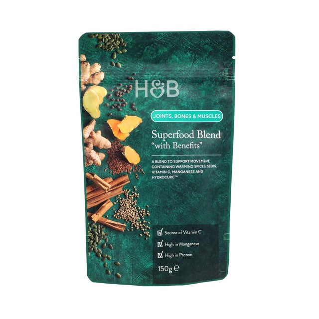 Holland & Barrett joints bones muscles superfood blend 150g, UK version
