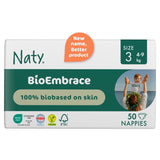 Naty BioEmbrace Big Pack nappies Size 3 (4-9kg), imported from the UK