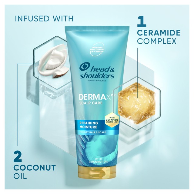Head & Shoulders DermaXPro Moisture conditioner 220ml, UK version