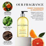 Baylis & Harding sweet mandarin grapefruit hand wash 500ml - British product