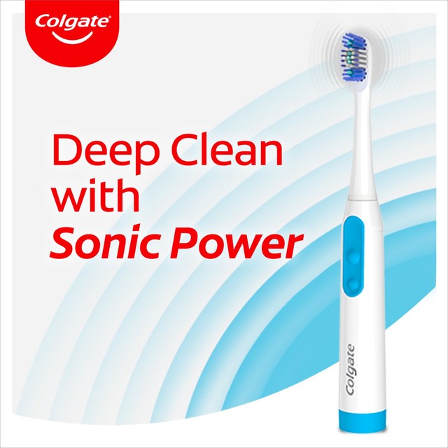 Colgate Sonic Battery Toothbrush Floss Tip - British product
