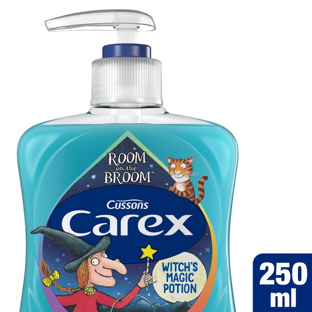 Carex Room on the Broom antibacterial hand wash 250ml - British product