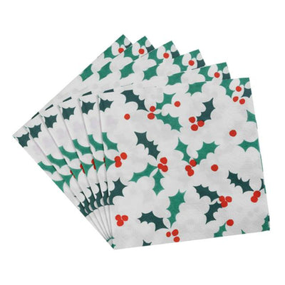 Sainsburys Sainsburys Home Kristtorn Design Serviett 20pk- Kjøp online hos McGrocer