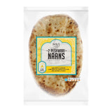 M&S Peshwari naan bread 2 pack, imported from the UK