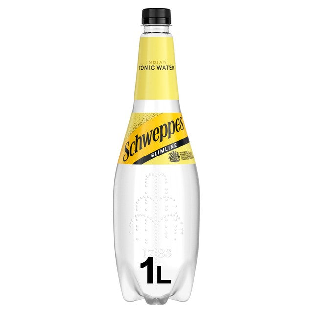 Schweppes Slimline Tonic Water 1L (British brand)