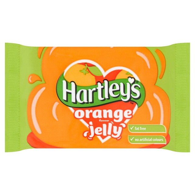 Hartley's orange jelly 135g, UK version