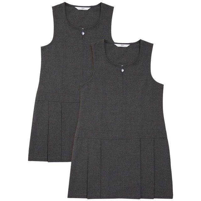 M&S pinafore 2 pack 11-12 years, imported from the UK