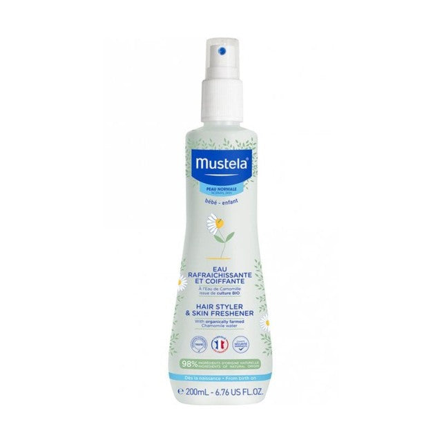 Mustela Baby & Kids Hair Styler & Skin Freshener 200ml, imported from the UK