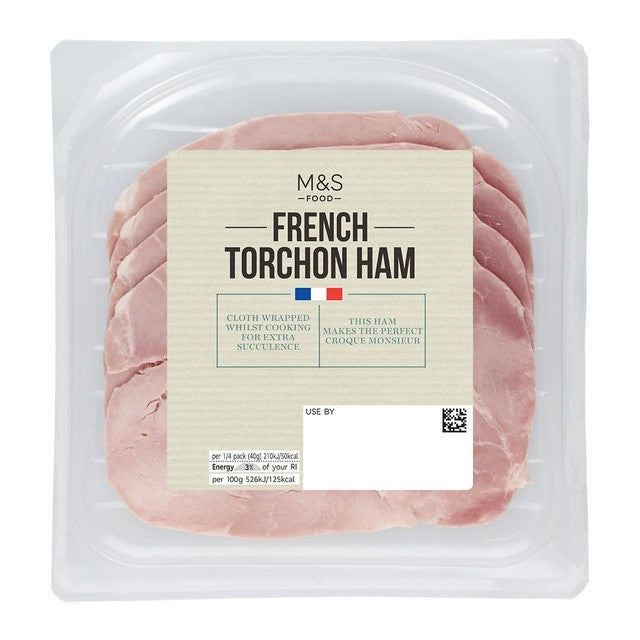 M&S French Torchon Ham 160g, imported from the UK