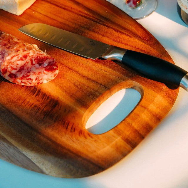 Tala small board lacquered acacia 30x20cm, imported from the UK