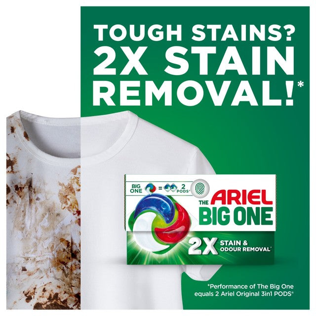 Ariel The Big One original washing pods 21 washes - British product