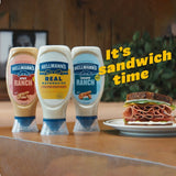 Hellmann's Real Squeezy Mayonnaise squeeze bottle - British product